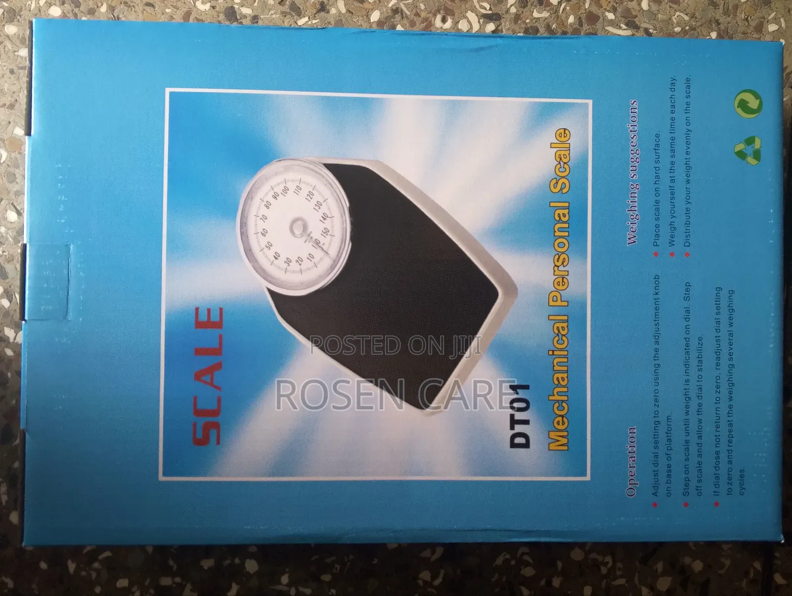 Analog Manual Quality Body Weight Weighing Scale Dt01
