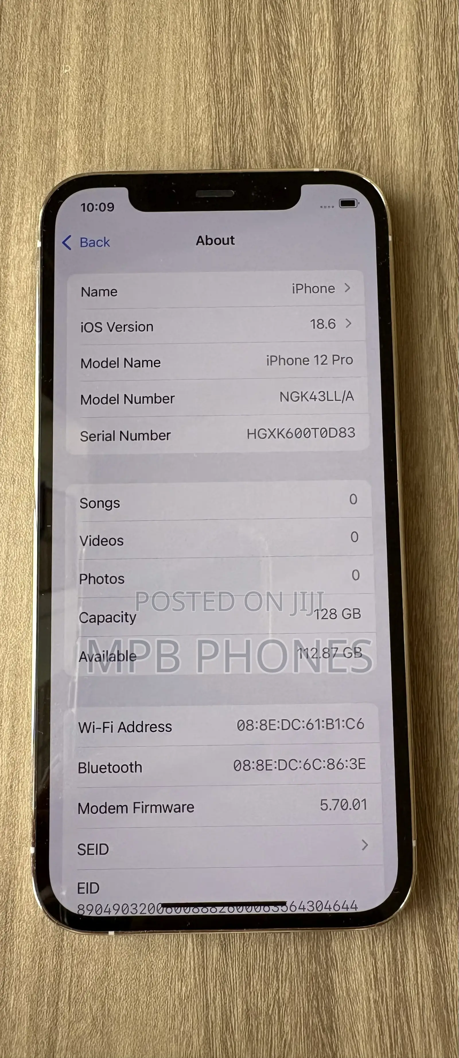 Apple iPhone 12 Pro 128 GB White