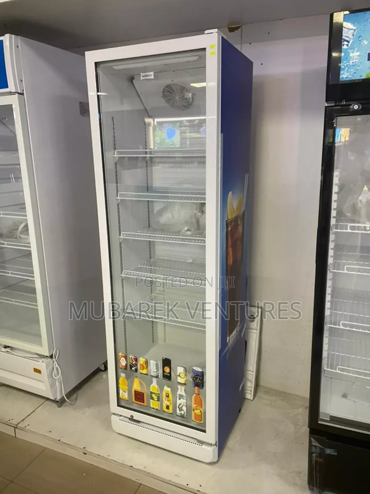 Nasco 360ltrs Display Refrigerator