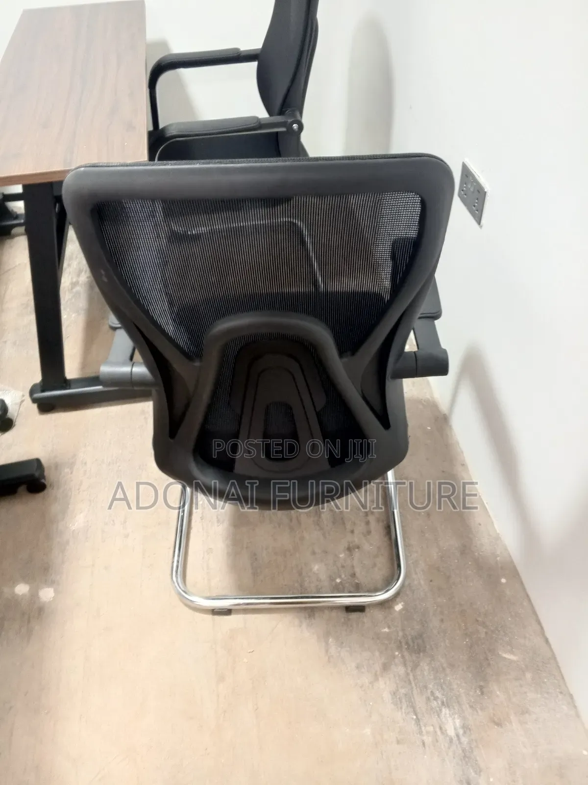 Visitors Chair (Mesh) Black