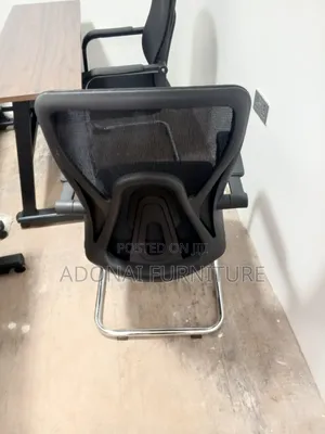 Visitors Chair (Mesh) Black