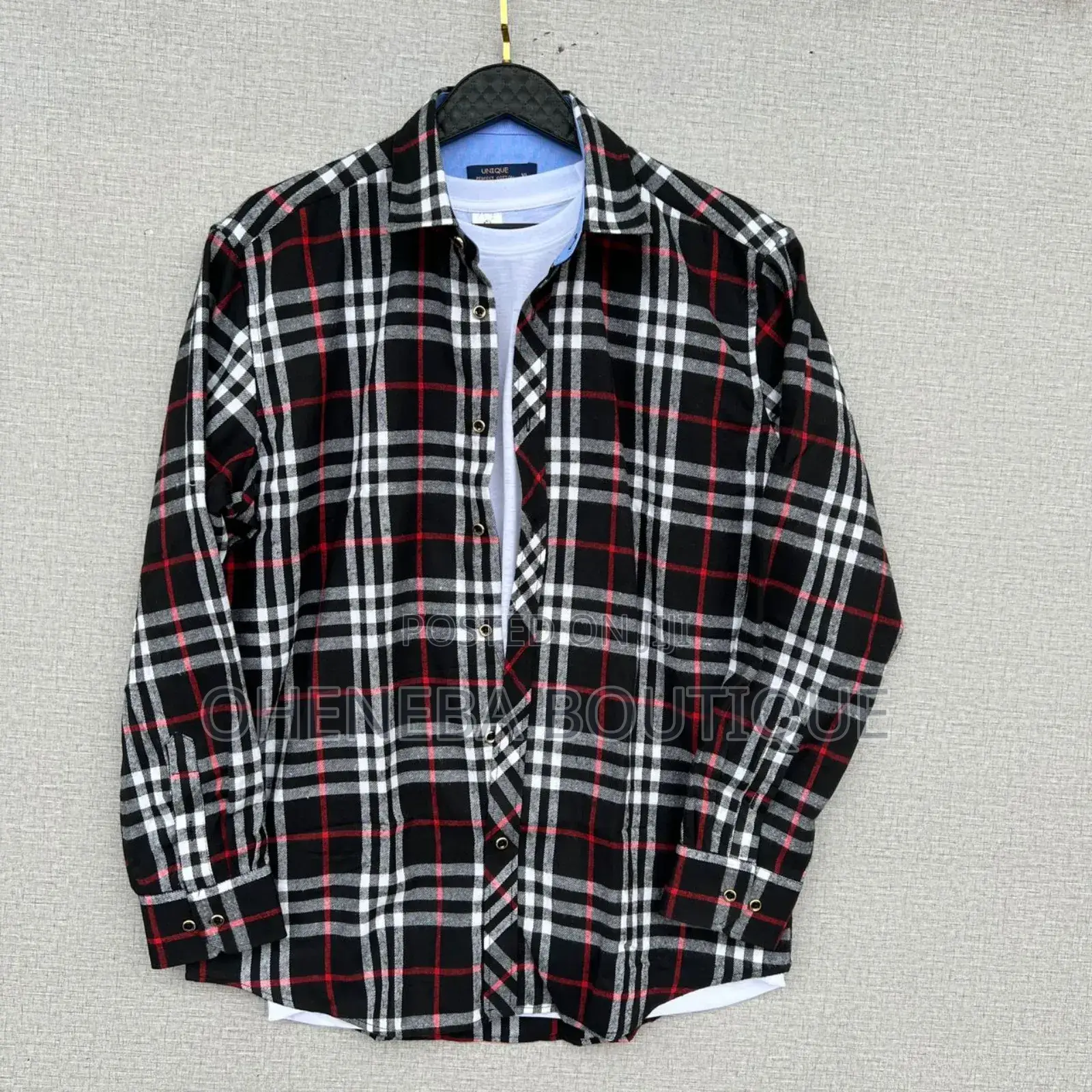 Official Check Long Sleeves Shirt