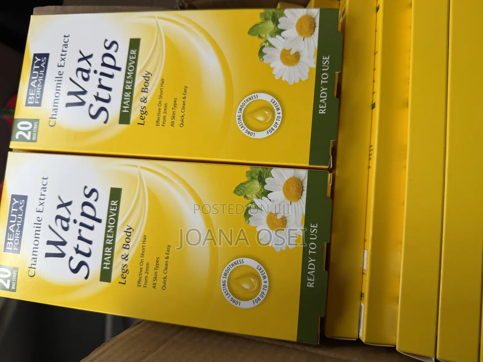 Wax Strips Chamomile Exact