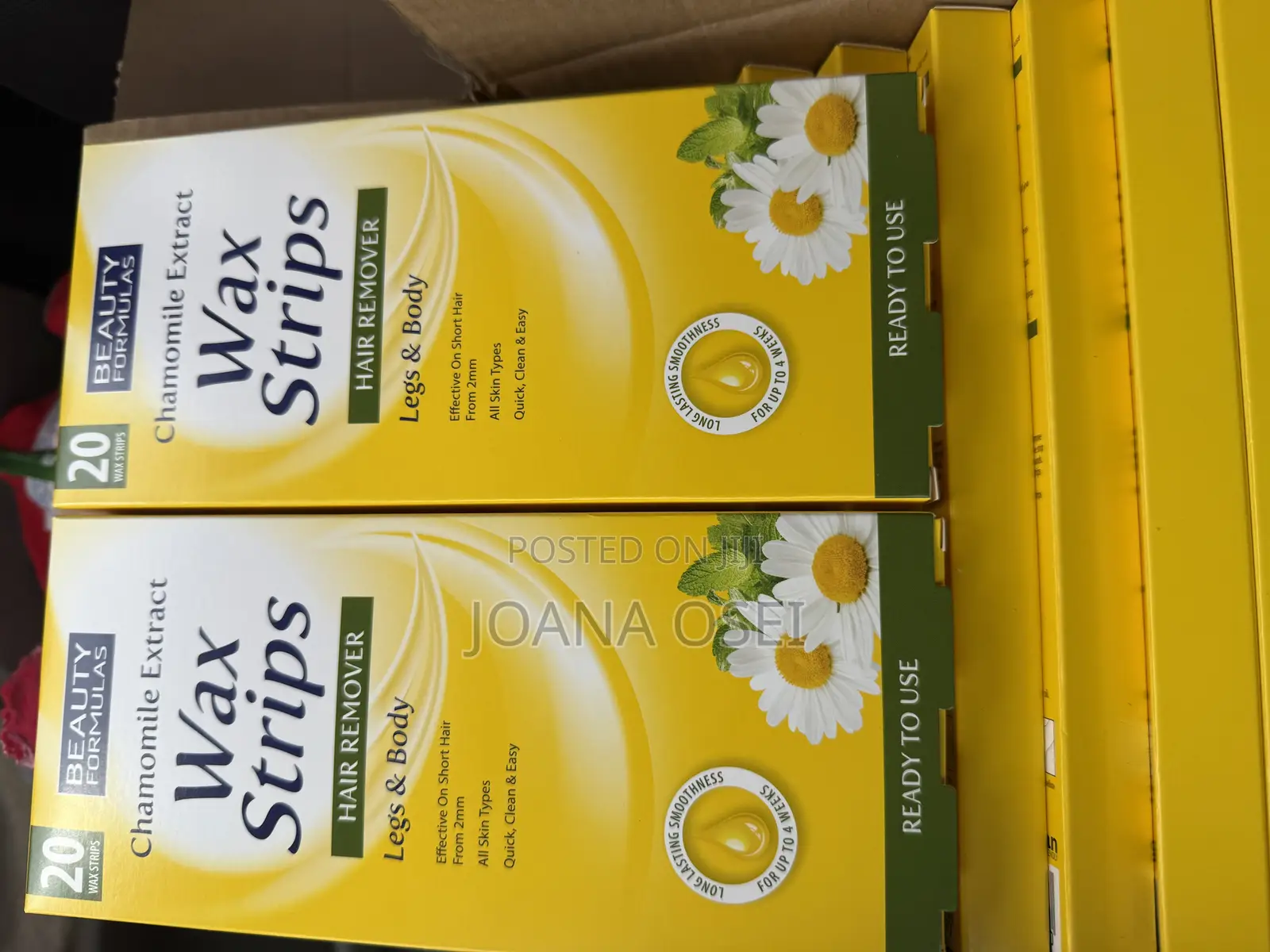 Wax Strips Chamomile Exact