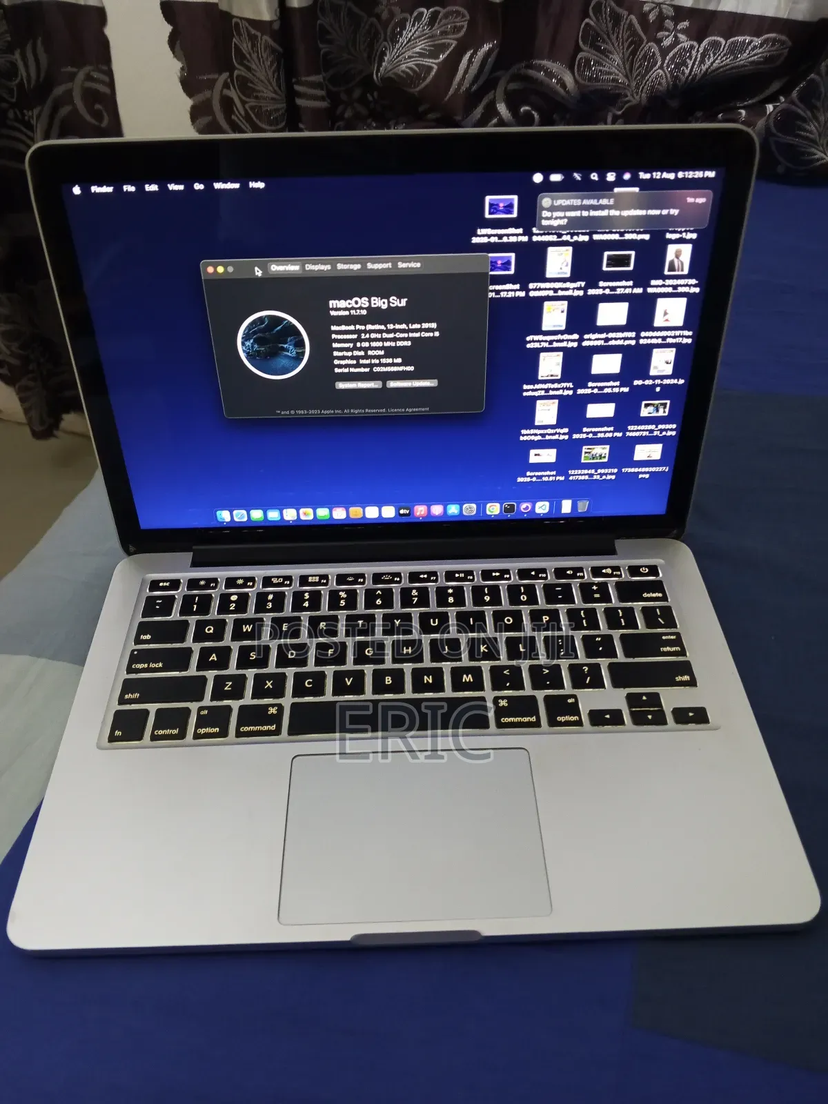 Laptop Apple MacBook 2013 8GB Intel Core I5 SSD 128GB