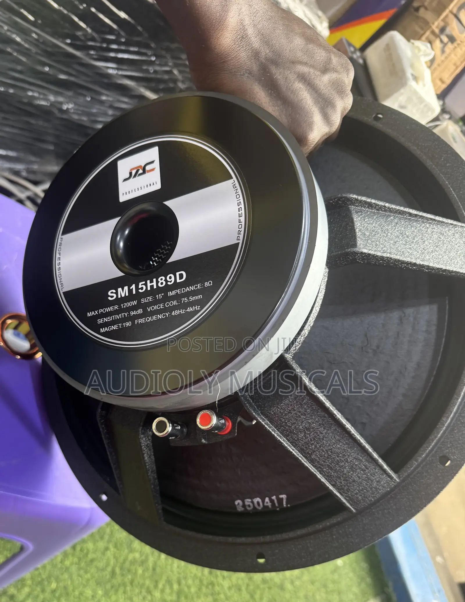 Jac 15 Inches Single Magnet Speaker