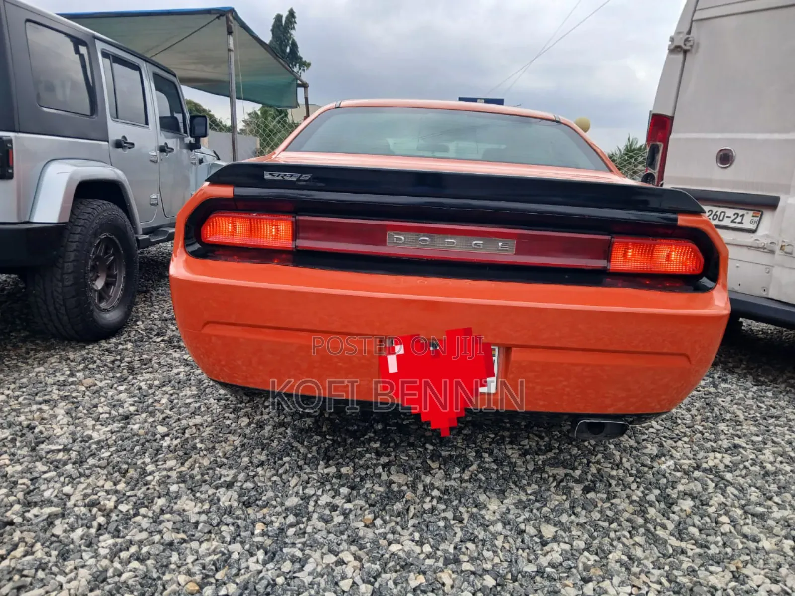 Dodge Challenger 2012 Orange
