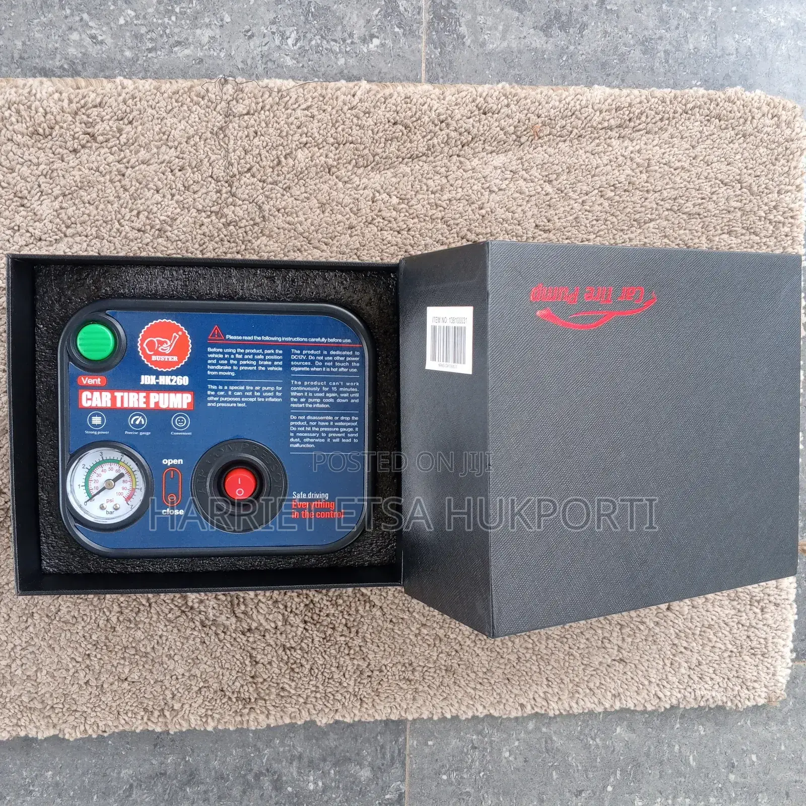 Brand New Buster Tyre Pump in Box From Uk