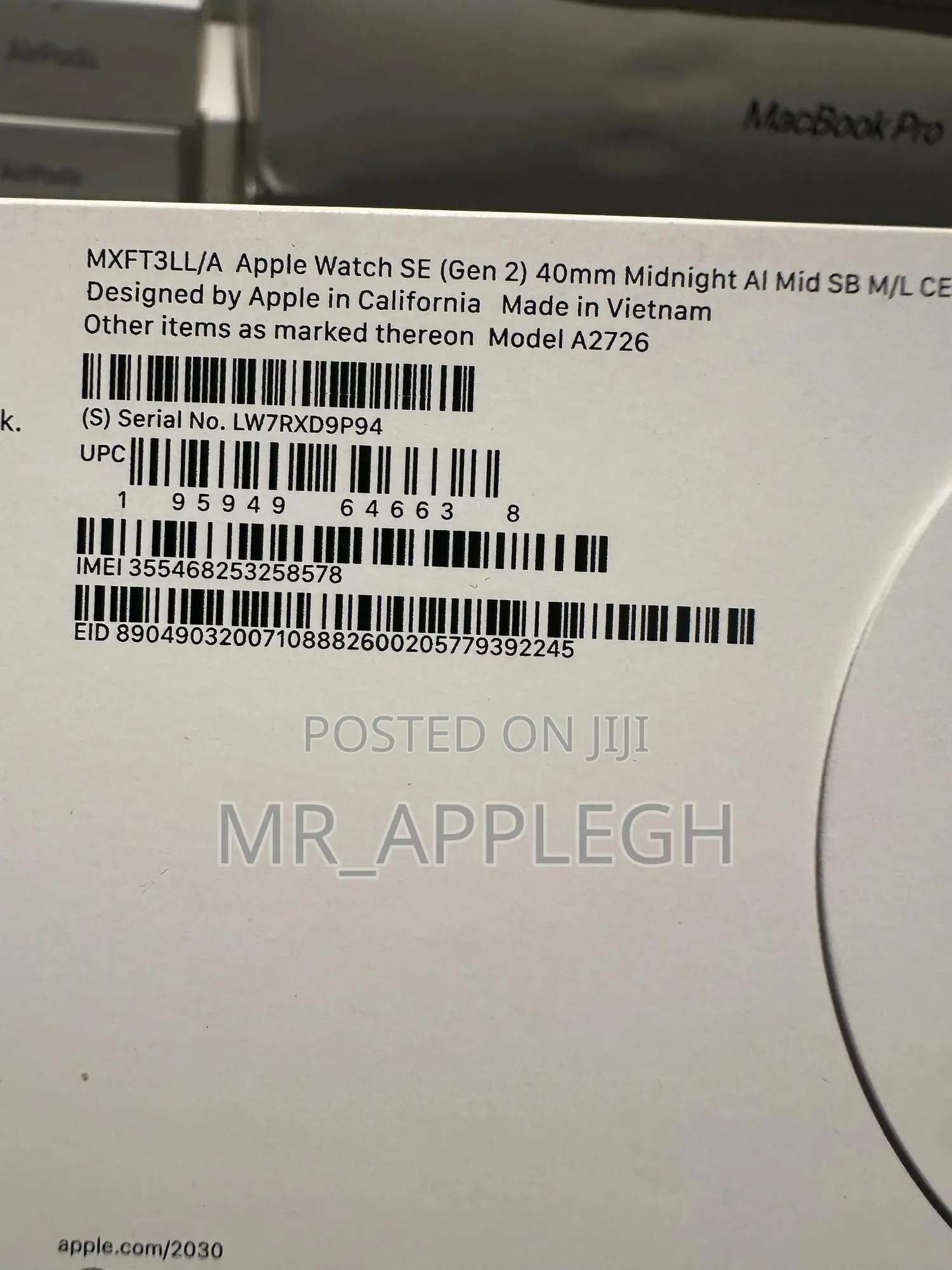 Apple Watch Se 2nd Gen Cellular 40mm