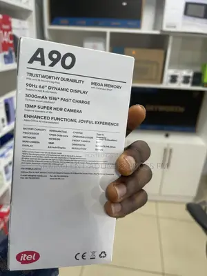 New Itel A90 64 GB Blue