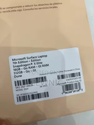 New Microsoft Surface Laptop 7 16GB Qualcomm Snapdragon X Elite 512GB