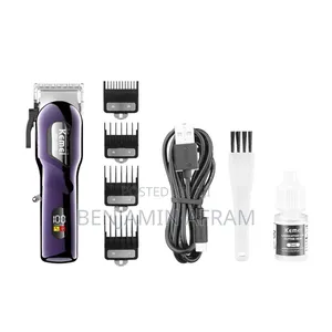 Rechargeable Barbers Hair Clippers Km-2335