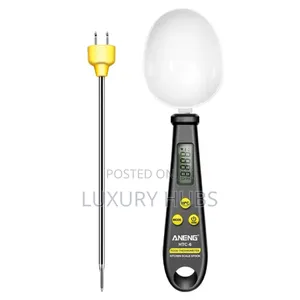 Lcd Digital Kitchen Scale Food Probe