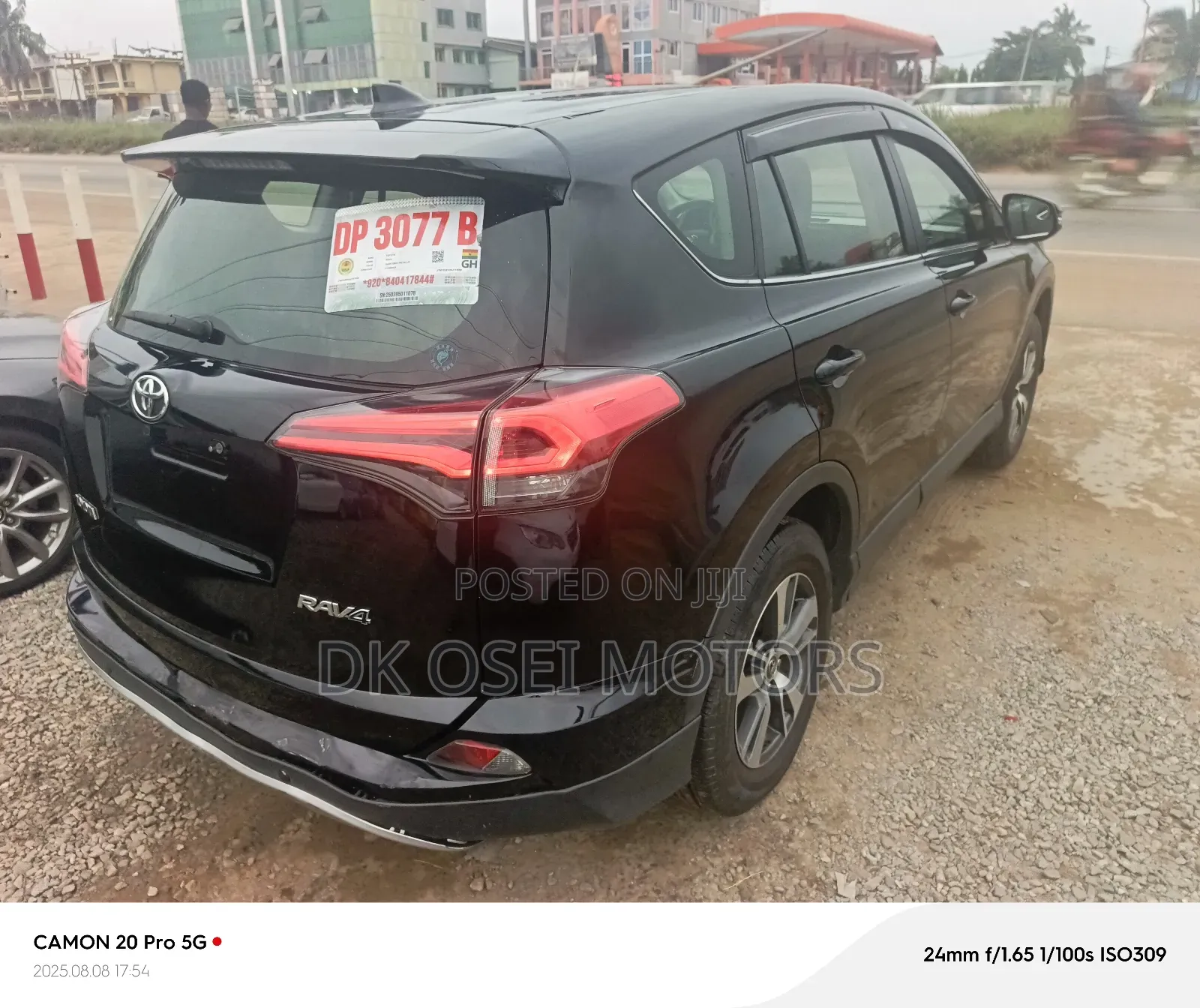 Toyota RAV4 SE 4dr SUV AWD (2.5L 4cyl 6A) 2018 Black