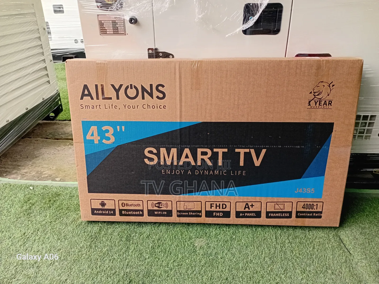 Aliyson 43 Smart Tv With Advanced Voice Control Al Features