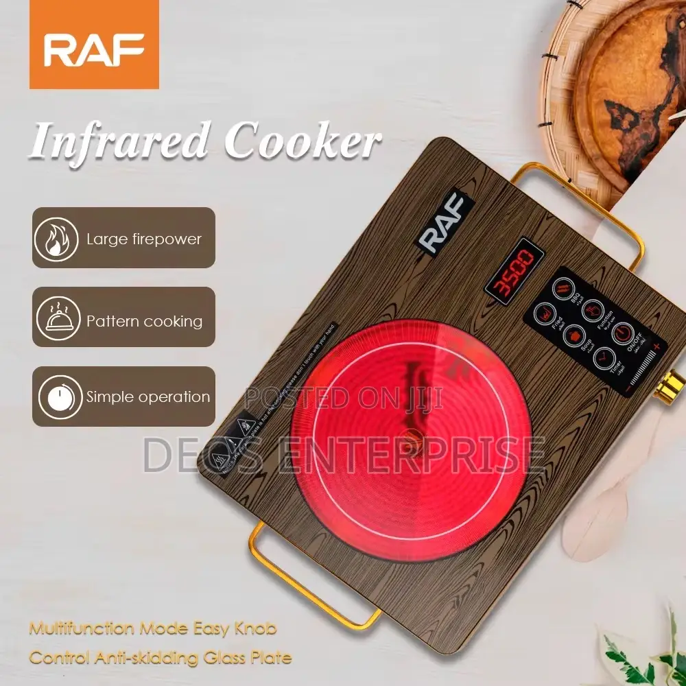 Raf Electric Intelligent Touch Screen Burner