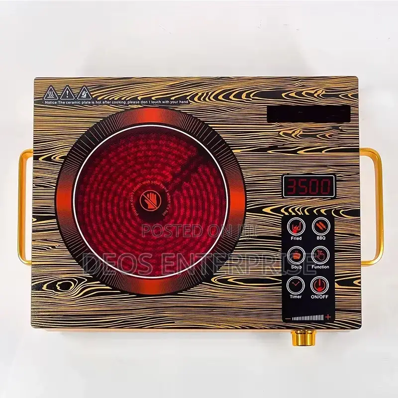Single Burner Standard Electric Stove Touch Control