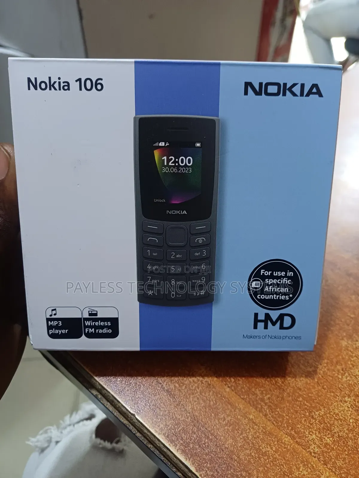 New Nokia 106 Black