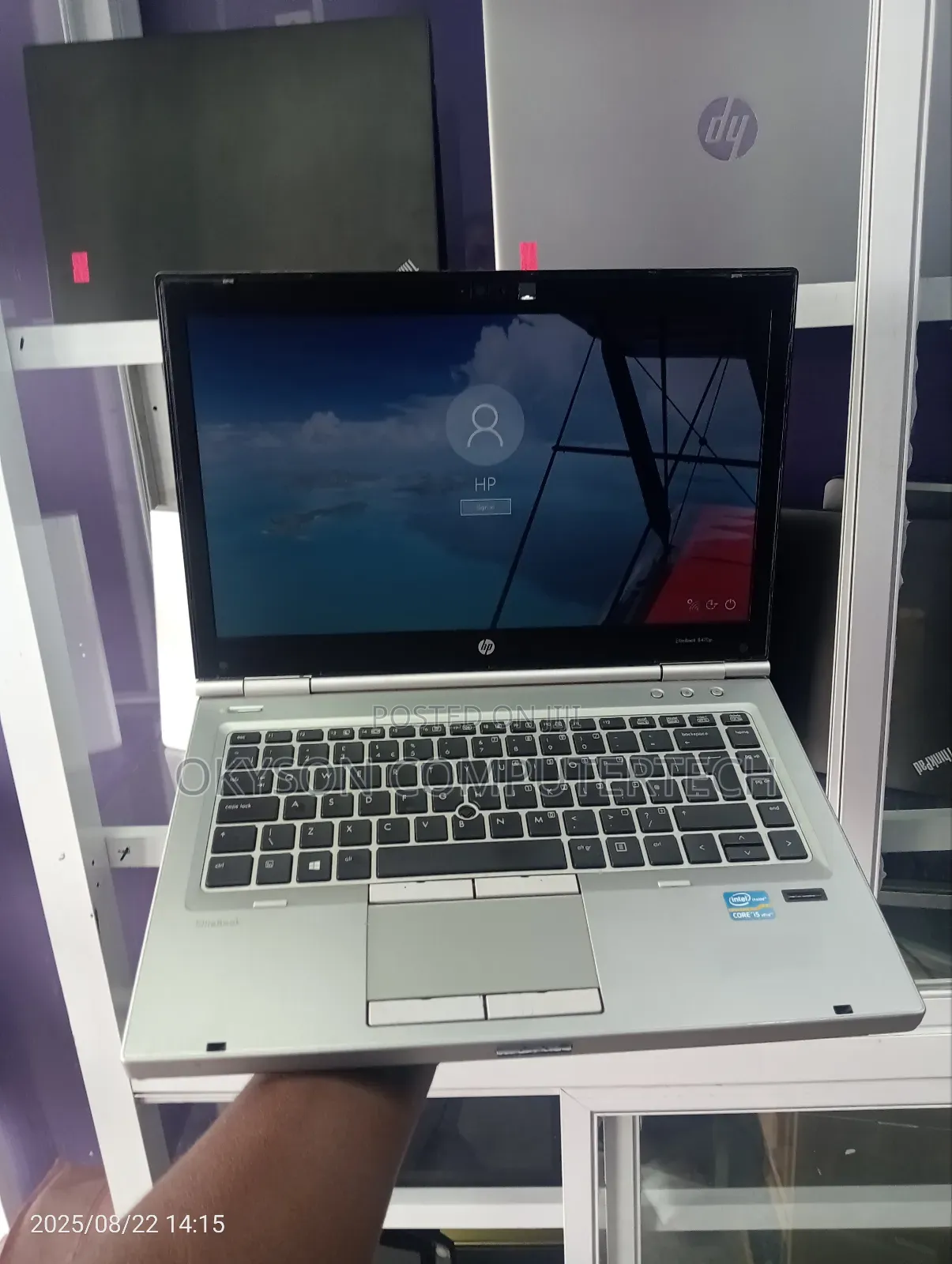 Laptop HP EliteBook 8470P 6GB Intel Core I5 HDD 320GB