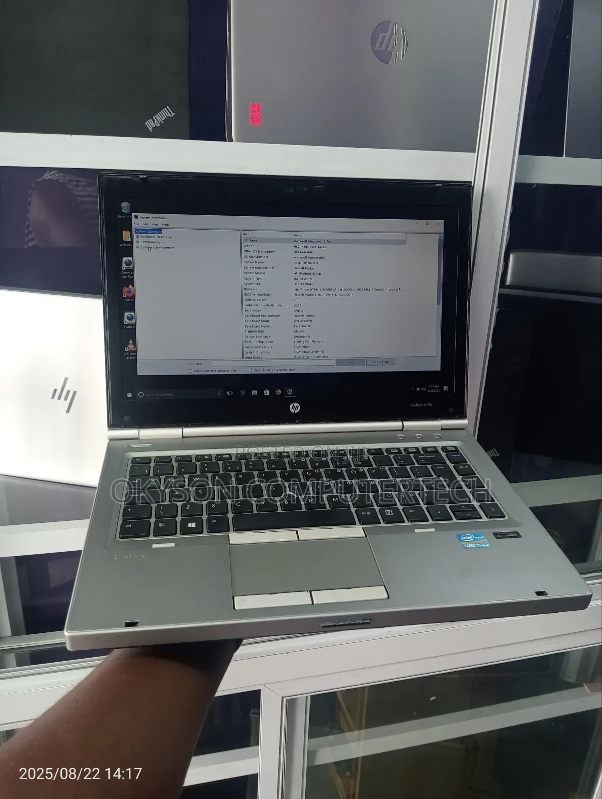 Laptop HP EliteBook 8470P 6GB Intel Core I5 HDD 320GB