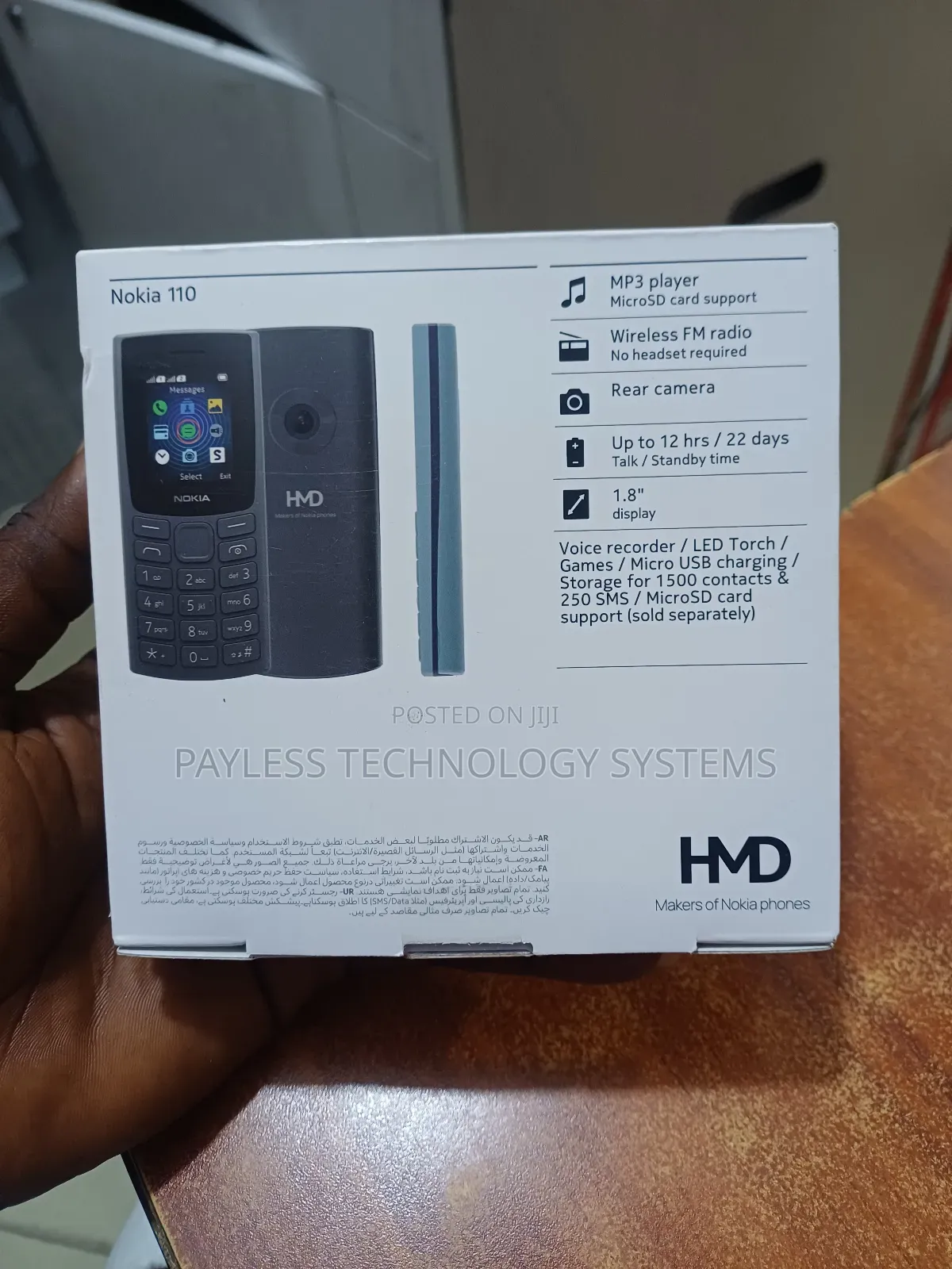 New Nokia 110 Black