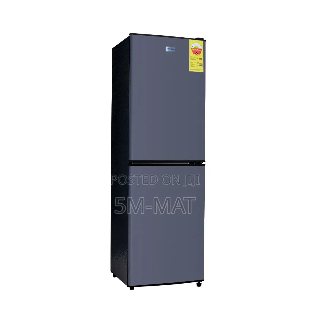 Deep Gray Nasco 158ltrs Bottom Freezer Refrigerator