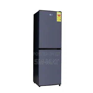 Deep Gray Nasco 158ltrs Bottom Freezer Refrigerator