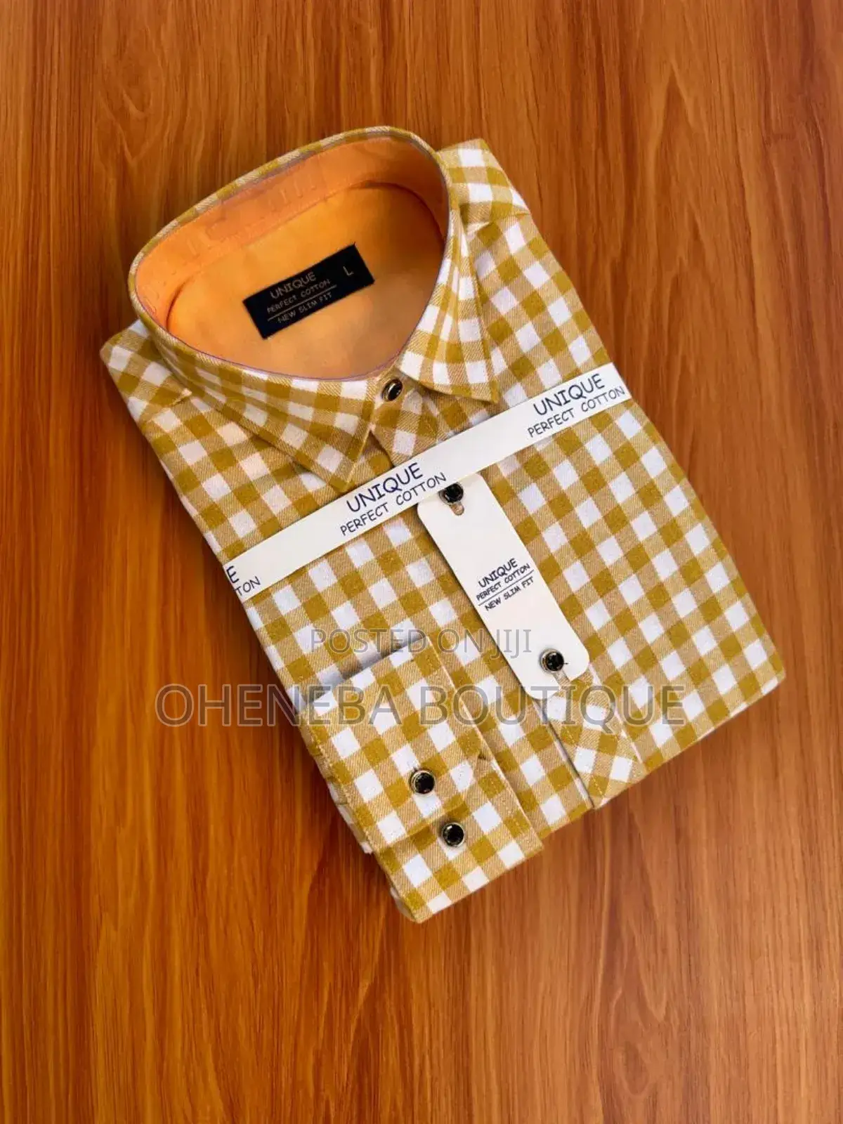 Original Check Shirts for Men in Sizes Available