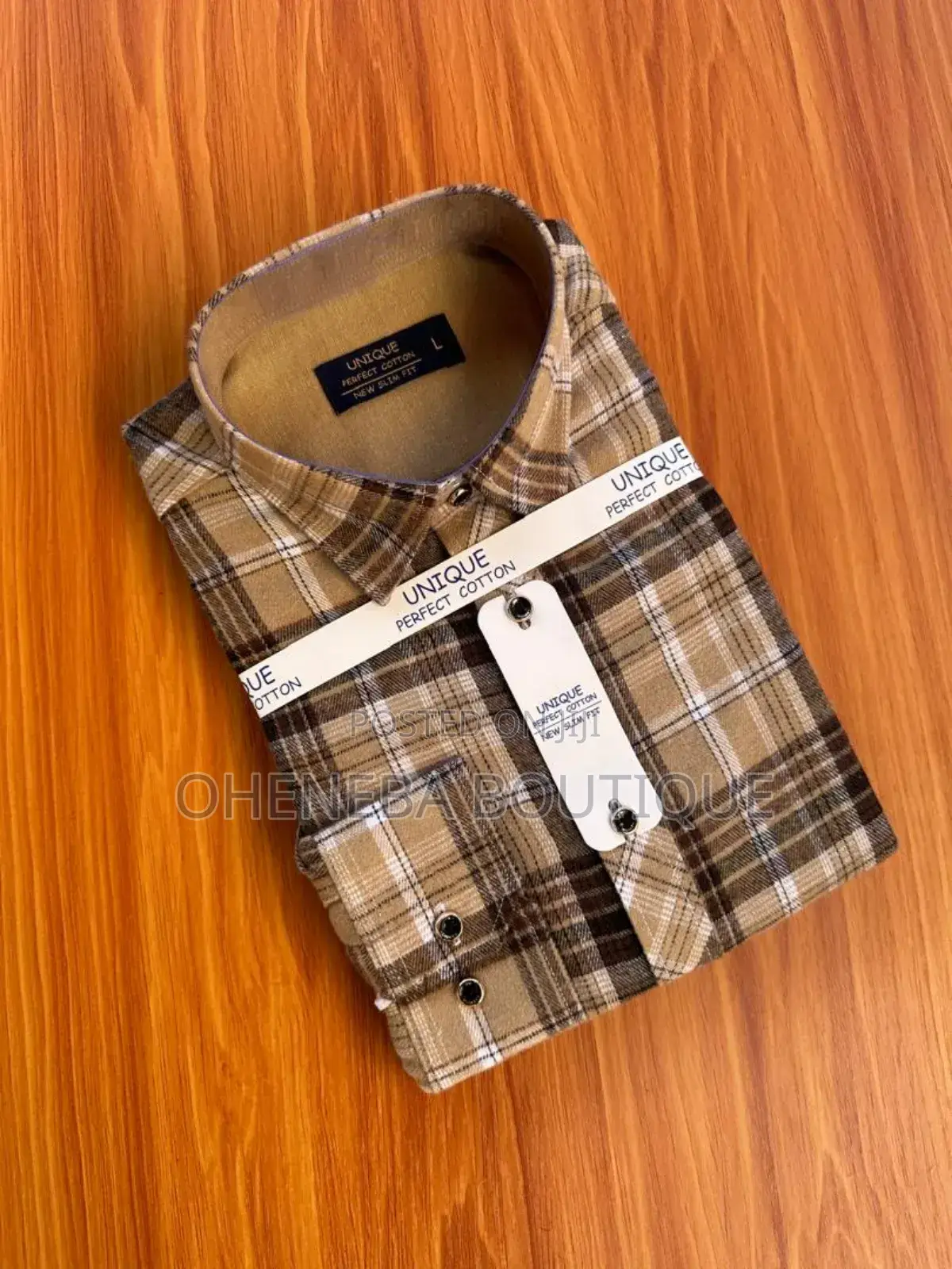 Original Check Shirts for Men in Sizes Available