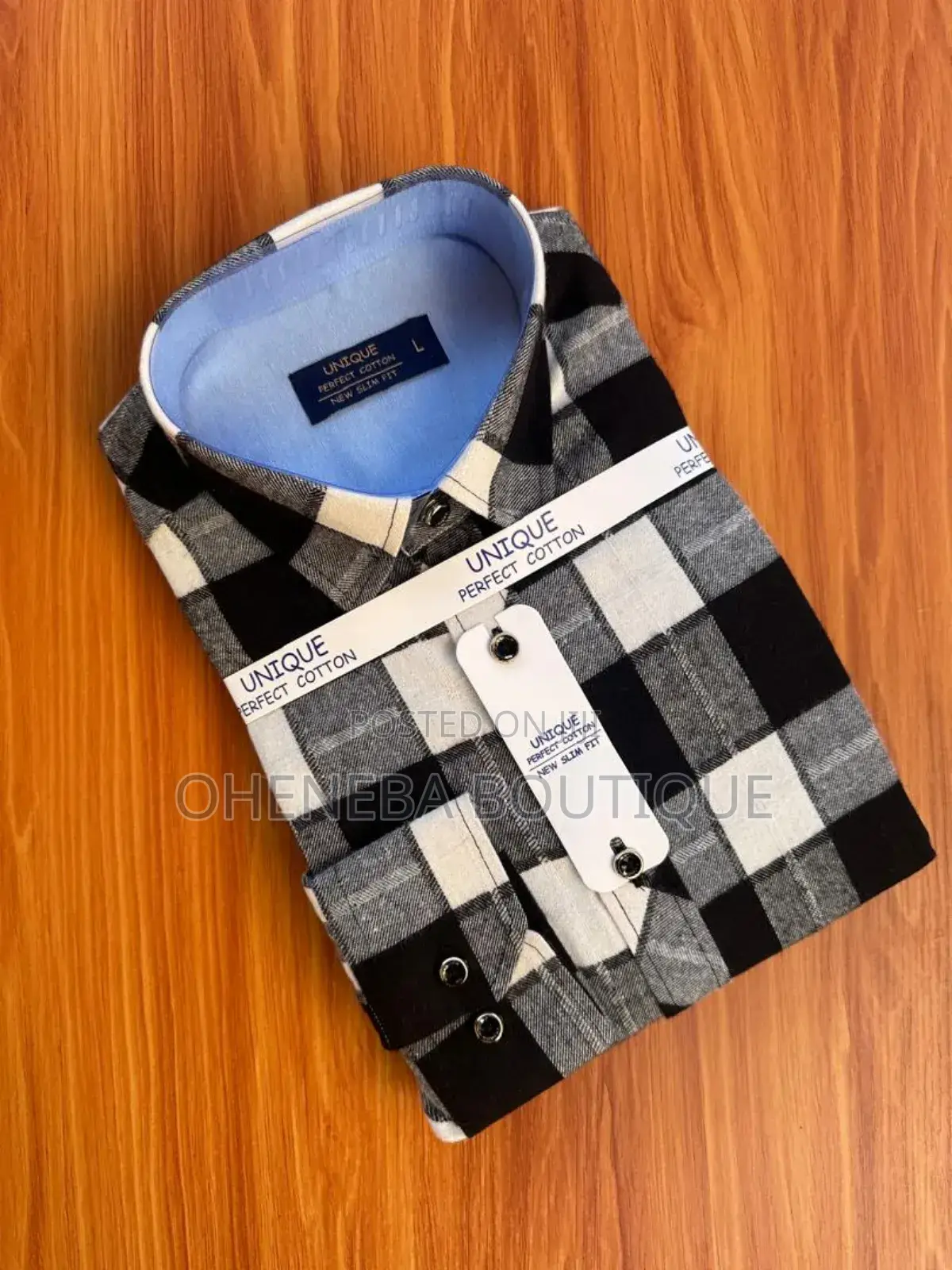 Long Short Check Shirts Sleeves for Men Available