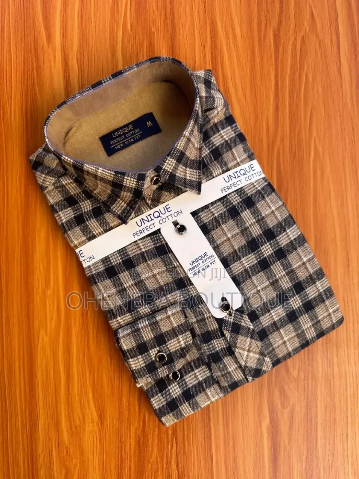 Long Short Check Shirts Sleeves for Men Available