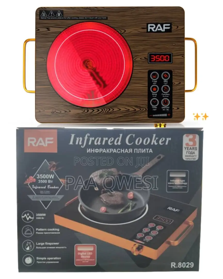 Energy Saving Raf 3500w Infrared Electric Cooker