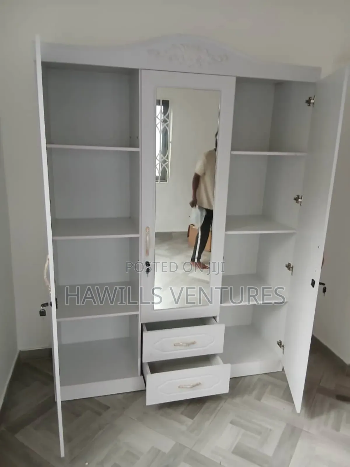 3 in 1 Spacious Wardrobe