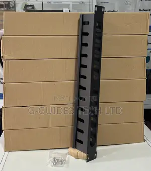 12-Way Cable Management, 12way 19” U1 Metal Cable Manager