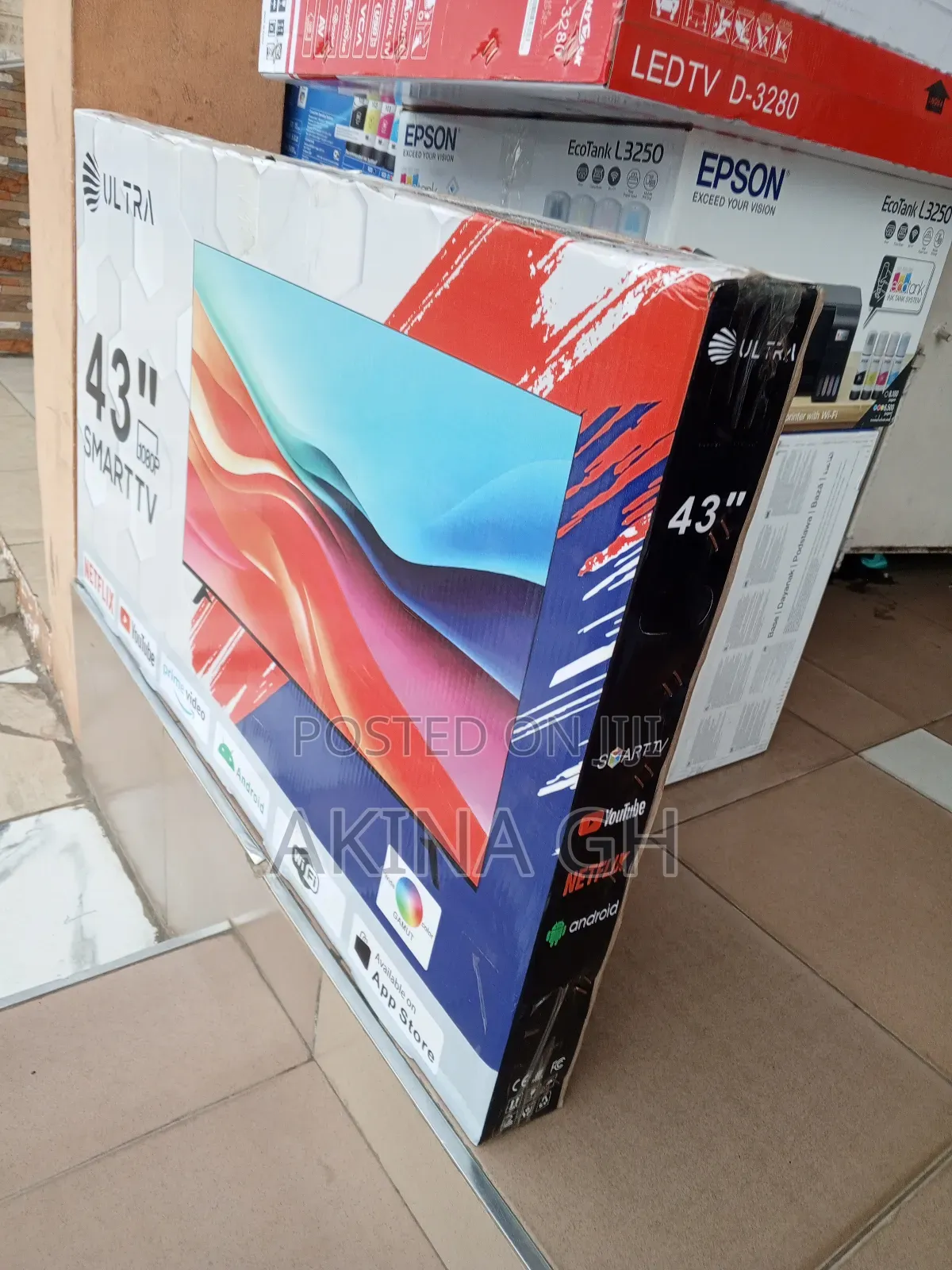 Ultra 43 Inch FHD Smart Android Tv With Voice Control