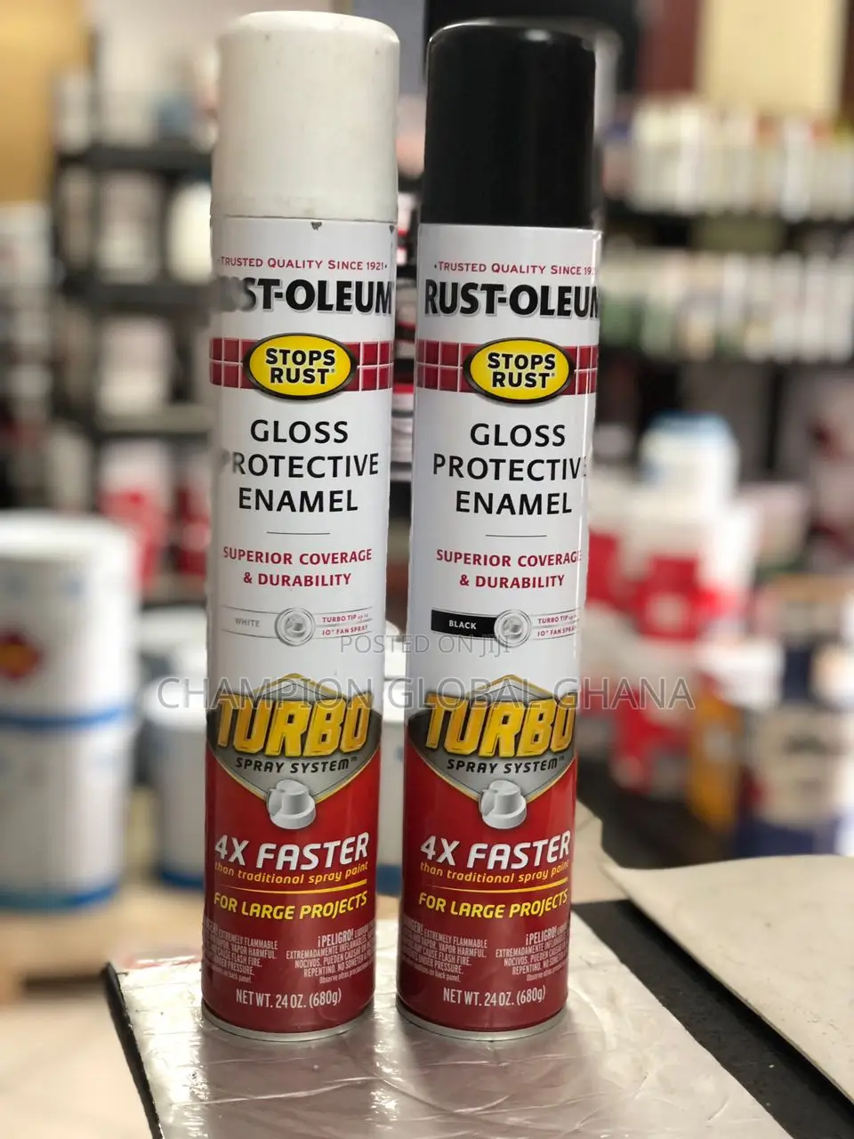 Anti Rust Enamel Spray Paint