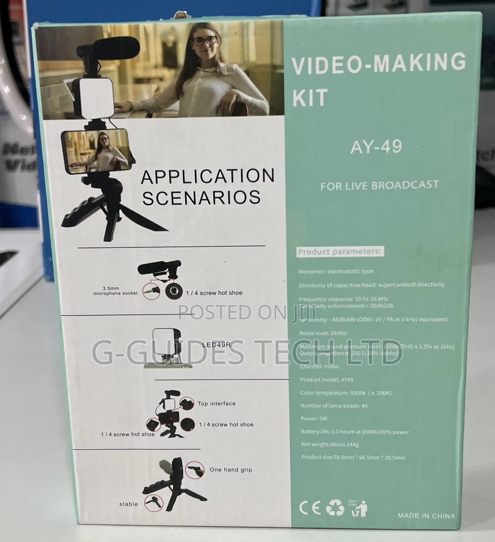 Ay-49 Video Making Kit, Ay-49 Video Vlogging Kit