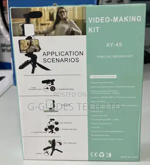 Ay-49 Video Making Kit, Ay-49 Video Vlogging Kit