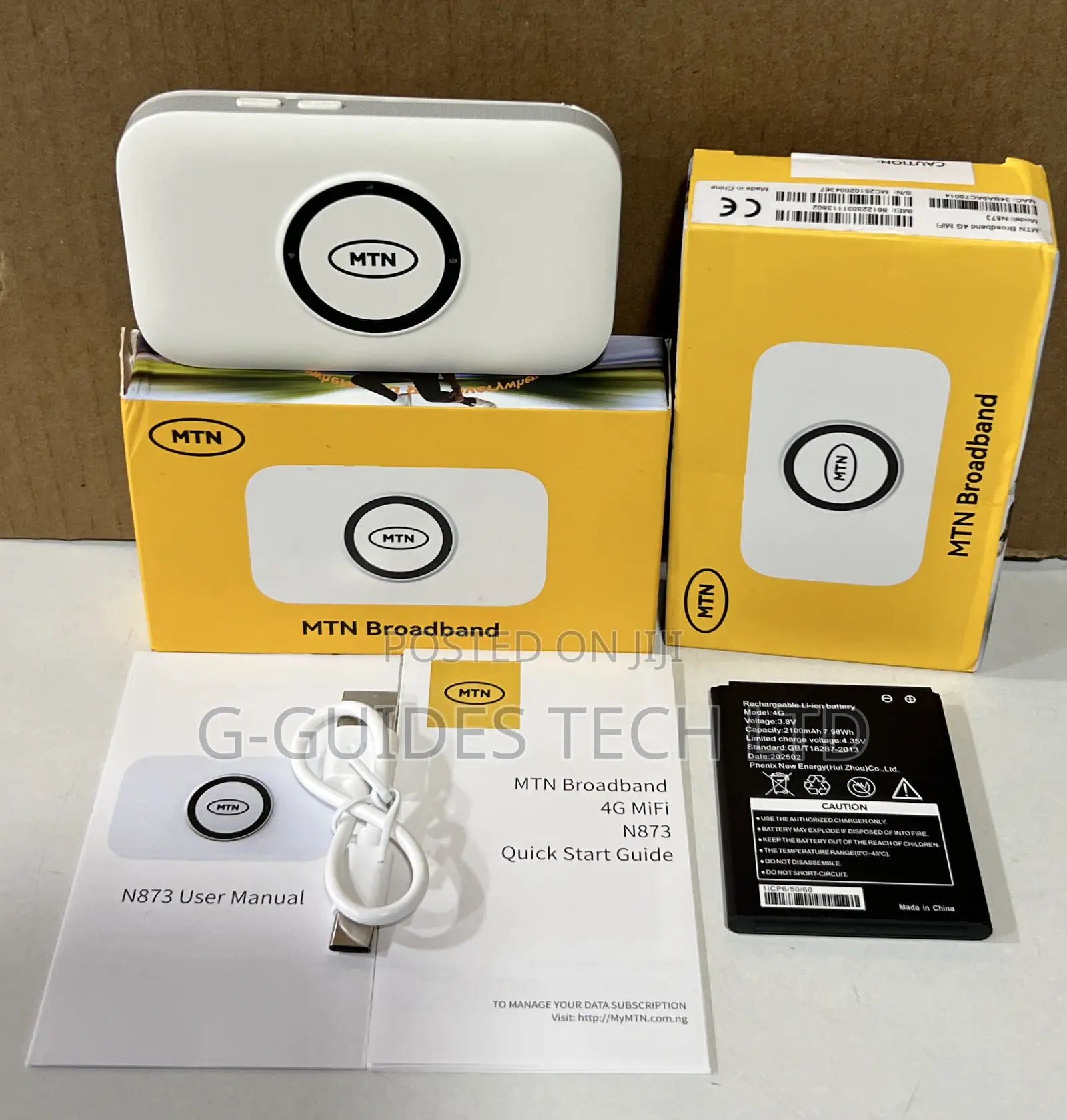 MTN 4g Universal Mifi N873