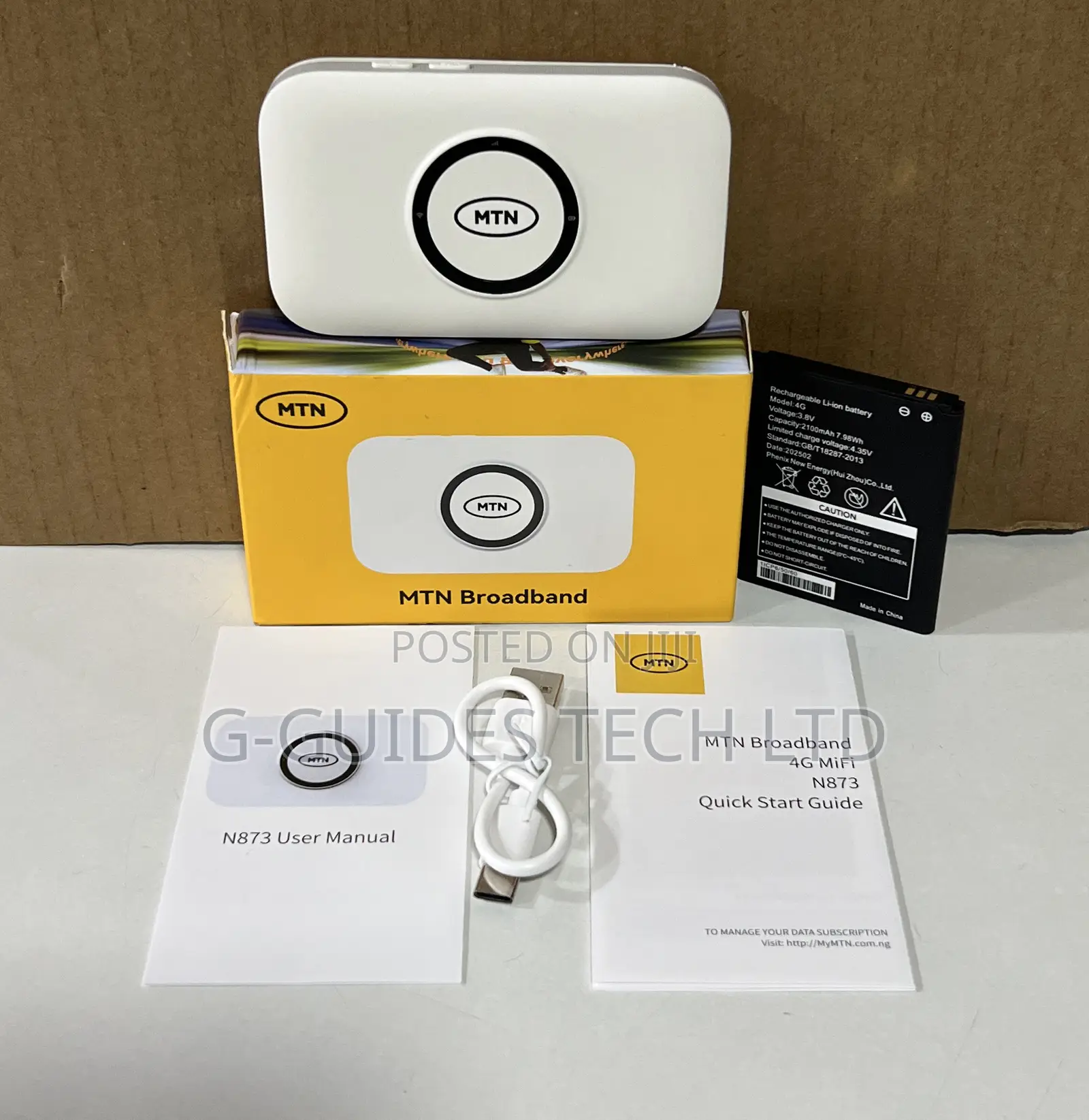 MTN 4g Universal Mifi N873