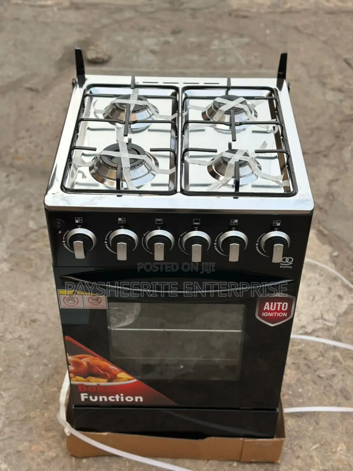 1600gh Rafiq 50 X50 With Oven and Grill , Automatic Ignition