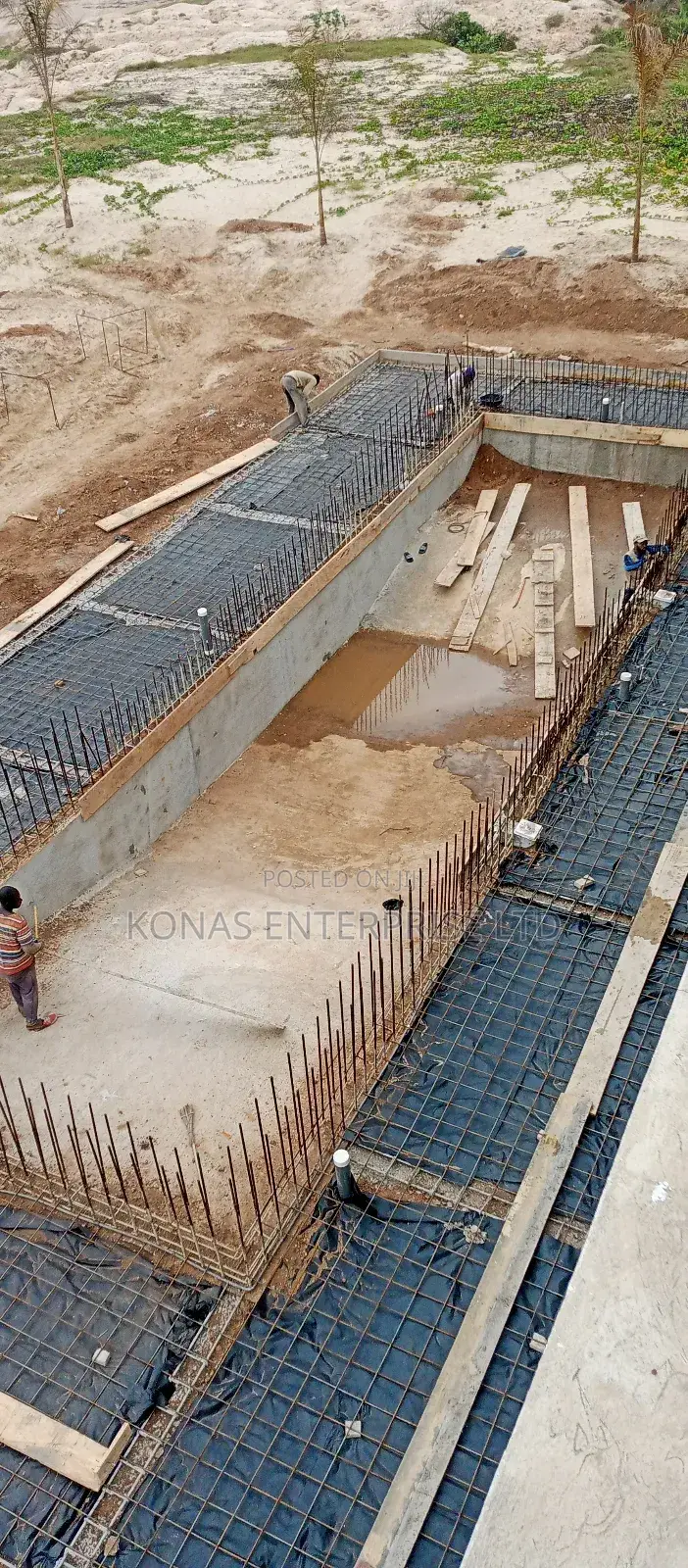 Swimming Pool Service, Structural, Reinforcement and Installation