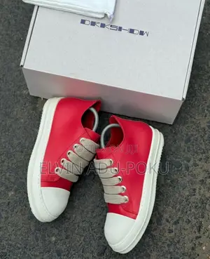 Rick Owens Hollywood Jumbolaced Sneakers In Different Colors , Swipe >