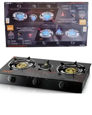 Raf 3 Burner Gas Cooker – 2 Big + 1 Small