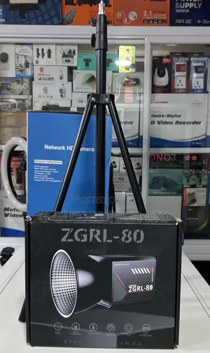 ZGRL-80 Palm Cob Video Light With Inbuilt Battery and Stand