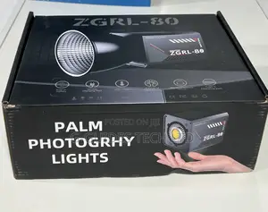 ZGRL-80 Palm Cob Video Light With Inbuilt Battery and Stand