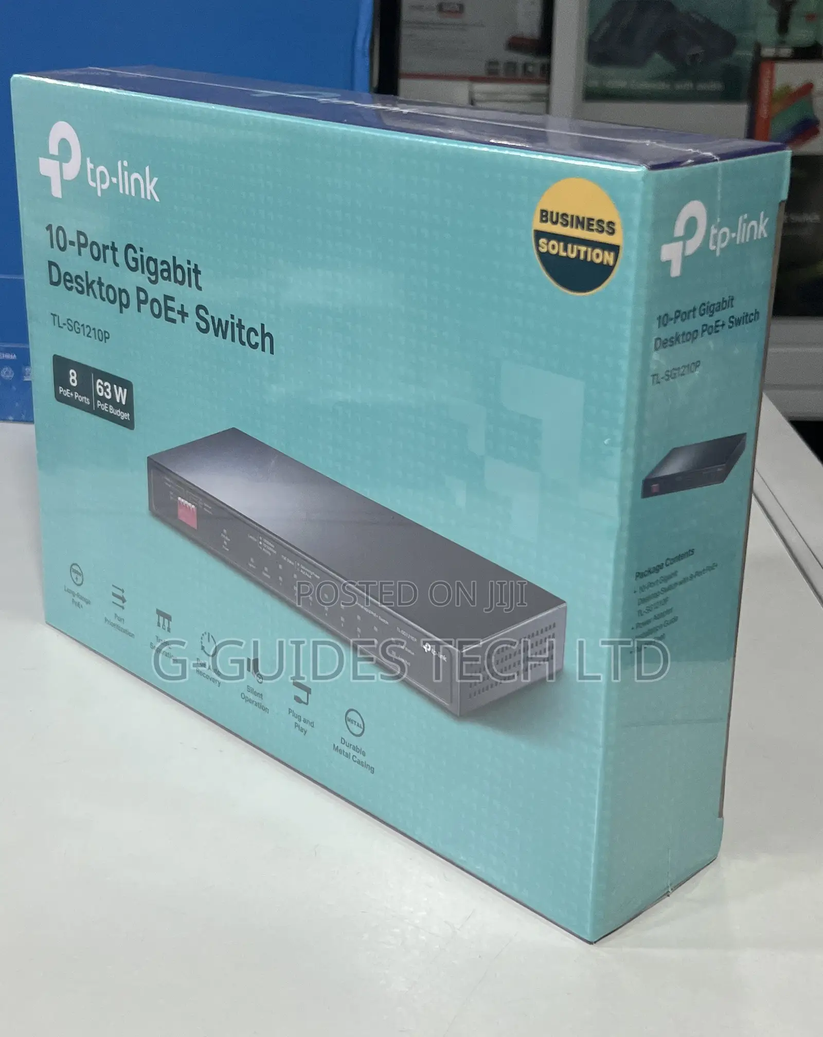 Tp-Link 10-Port Gigabit Desktop Poe+ Network Switch Litewave Ls1210gp