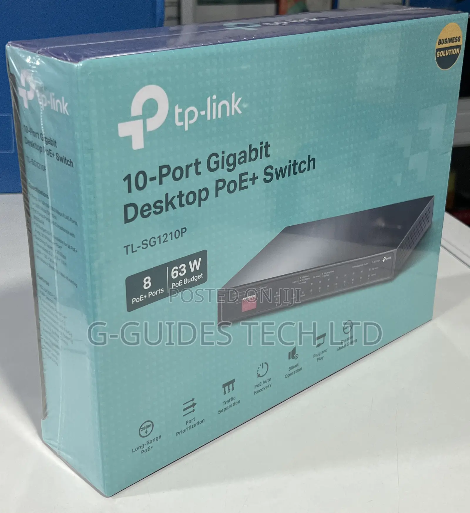 Tp-Link 10-Port Gigabit Desktop Poe+ Network Switch Litewave Ls1210gp