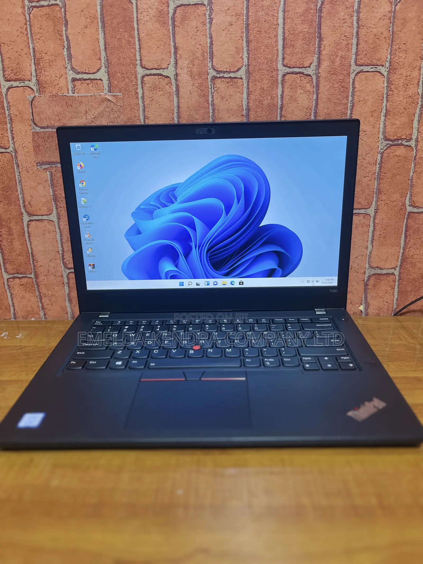 Laptop Lenovo ThinkPad T480 16GB Intel Core I7 SSD 512GB