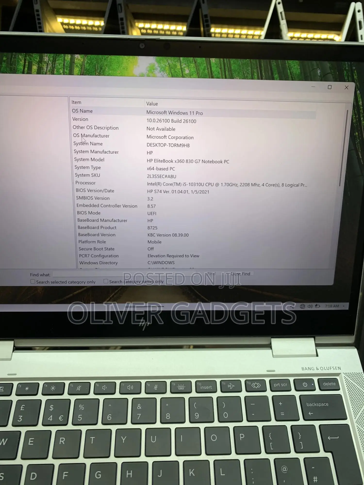 Laptop HP EliteBook 830 G7 16GB Intel Core i5 SSD 512GB